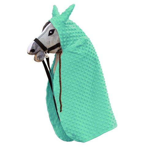 Peleryna Skippi dla Hobby Horse - miętowy - prezent dla dziewczynki Peleryna Skippi dla Hobby Horse - miętowy - prezent dla dziewczynki