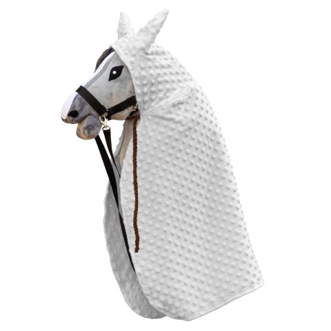 Peleryna Skippi dla Hobby Horse - szara - prezent dla dziewczynki Peleryna Skippi dla Hobby Horse - szara - prezent dla dziewczynki
