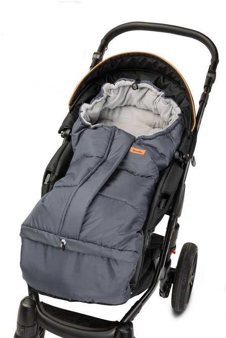 ŚPIWOREK COMBI 3w1 POLAR - GRAPHITE/GREY