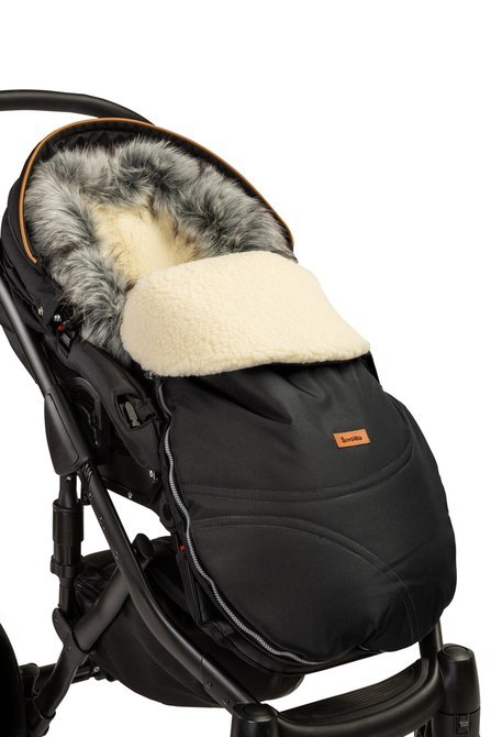 ŚPIWOREK ESKIMO BLACK / WEŁNA 100 X 46 ŚPIWOREK ESKIMO BLACK / WEŁNA 100 X 46