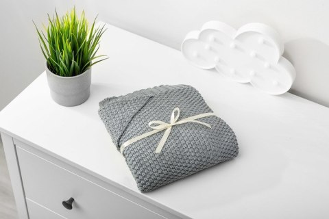 OTULACZ Z KAPTURKIEM 100% BAMBOO GIFT GRAFITOWY
