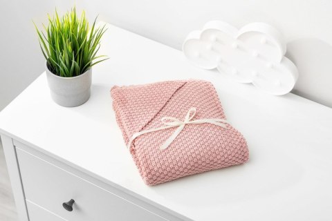 OTULACZ Z KAPTURKIEM 100% BAMBOO GIFT RÓŻOWY