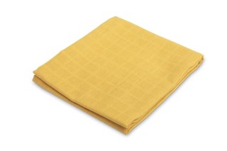 PIELUCHA MUŚLINOWA MUSZTARDOWY GŁADKI 70 X 80