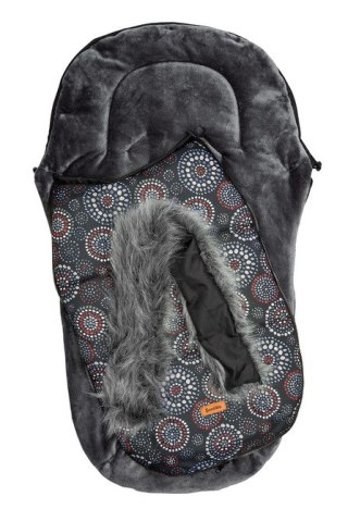 ŚPIWOREK OLAF CZARNY ROZETY 100 X 45