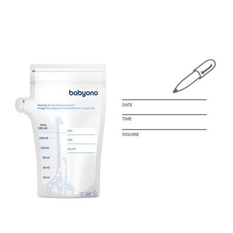 1084 WORECZKI 180ML DO PRZECHOWYWANIA POKARMU 30SZT
