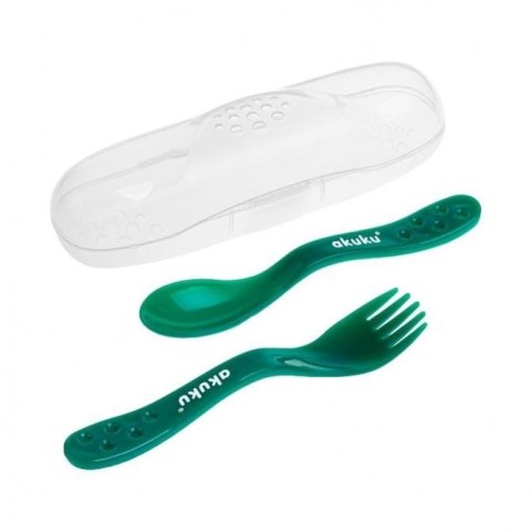 A0074 SZTUĆCE W ETUI ZIELONE A0074 SZTUĆCE W ETUI ZIELONE