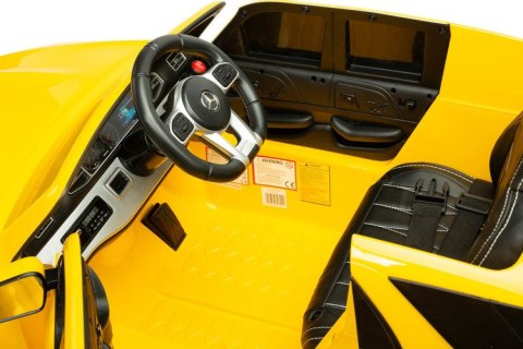 POJAZD NA AKUMULATOR MERCEDES W166 YELLOW