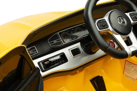 POJAZD NA AKUMULATOR MERCEDES W166 YELLOW