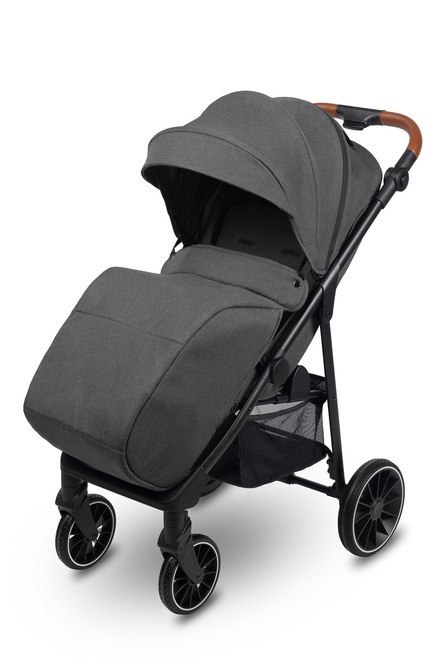 WÓZEK SPACEROWY ELMA DARK GREY