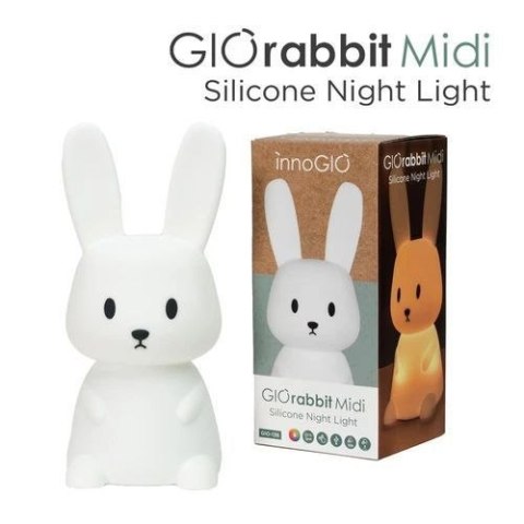 1156 LAMPKA NOCNA SILIKONOWA MIDI RABBIT GIO-136 1156 LAMPKA NOCNA SILIKONOWA MIDI RABBIT GIO-136