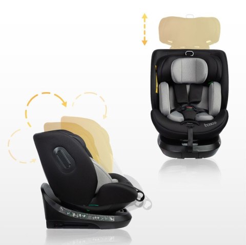 FOTELIK BOSCO I-SIZE OLIVE (40-150)