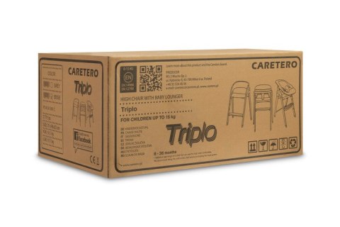 KRZESEŁKO DO KARMIENIA 3W1 TRIPLO BEIGE