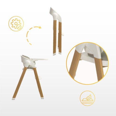 KRZESEŁKO DO KARMIENIA 3W1 TRIPLO BEIGE