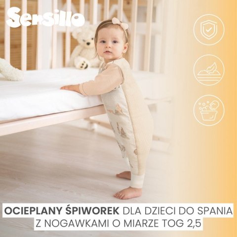 ŚPIWOREK OCIEPLANY XL WRÓŻKI RÓŻOWY TOG 2.5