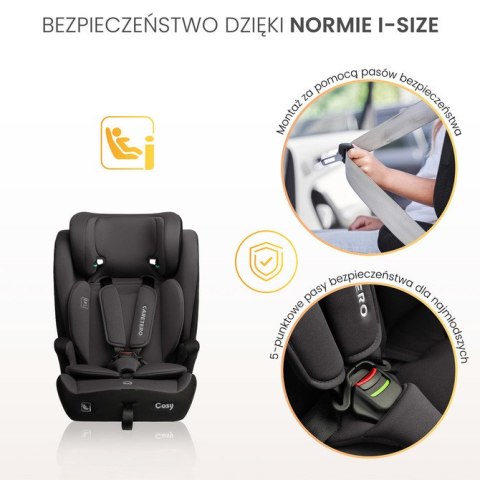FOTELIK COSY I-SIZE GREY (76-150)
