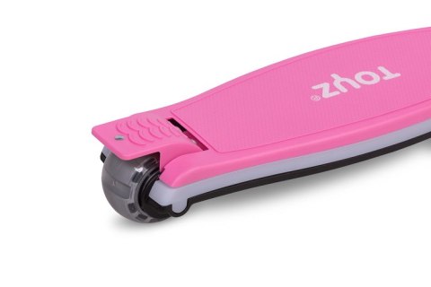 HULAJNOGA 3-KOŁOWA CARBON PINK