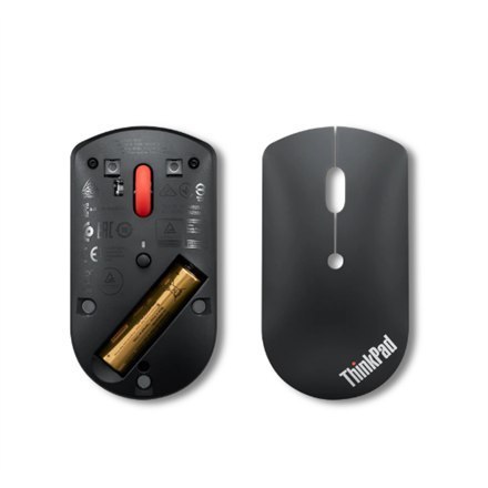 Lenovo | ThinkPad Bluetooth Silent Mouse | Bezprzewodowa | Bluetooth 5.0 | Czarna | 1 rok(y) Lenovo | ThinkPad Bluetooth Silent Mouse | Bezprzewodowa | Bluetooth 5.0 | Czarna | 1 rok(y)