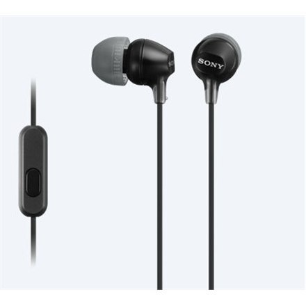 Sony | MDR-EX15AP | Seria EX | Douszne | Czarne Sony | MDR-EX15AP | Seria EX | Douszne | Czarne