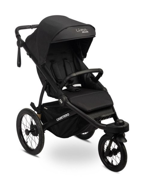 WÓZEK SPACEROWY LIMA DELUXE BLACK